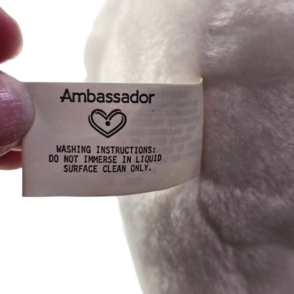 Vintage Snoopy Plush Ambassador Hallmark The Easter Beagle Bunny Ears Peanuts - Picture 9 of 11